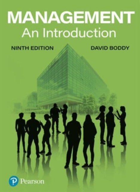 Cover for David Boddy · Management: An Introduction (Paperback Book) (2024)