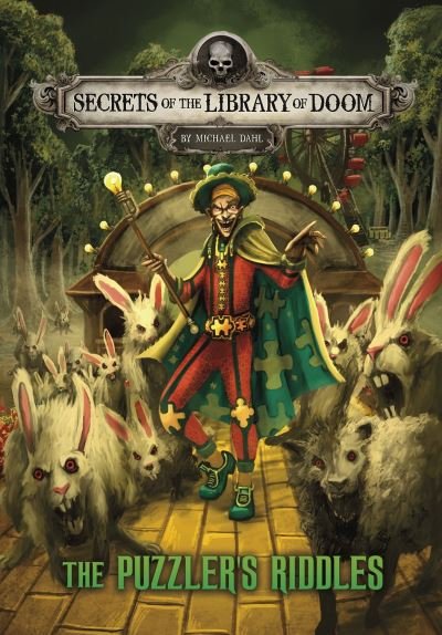 Cover for Dahl, Michael (Author) · The Puzzler's Riddles - Secrets of the Library of Doom (Paperback Bog) (2022)