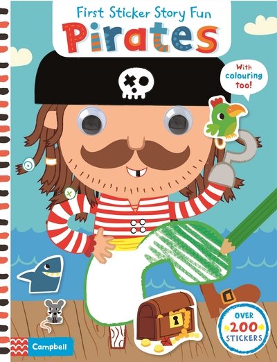 Cover for Tbc · Pirates - A First Sticker-Story Colouring Book for Young Children (N/A) [Main Market Ed. edition] (2015)