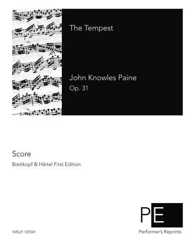 Cover for John Knowles Paine · The Tempest (Paperback Book) (2014)