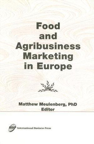 Cover for Erdener Kaynak · Food and Agribusiness Marketing in Europe (Inbunden Bok) (1994)