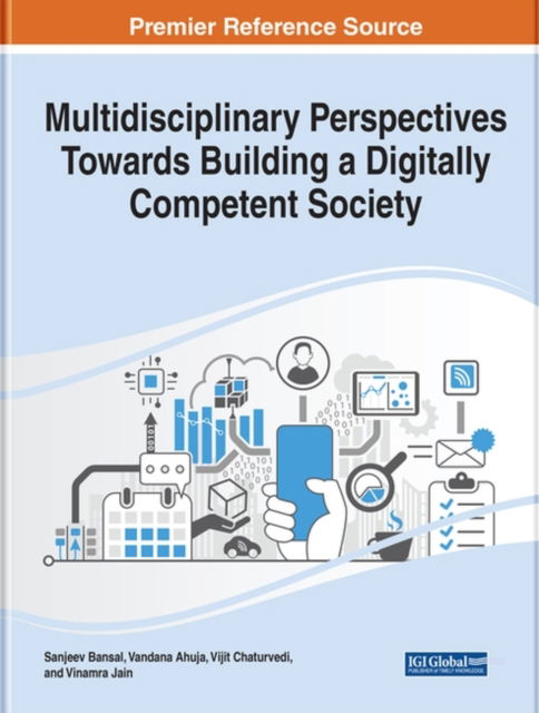 Cover for Multidisciplinary Perspectives Towards Building a Digitally Competent Society (Hardcover Book) (2022)
