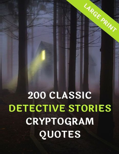 Cover for Grand Puzzle · 200 Classic Detective Stories Cyrptogram Quotes (Paperback Book) (2019)