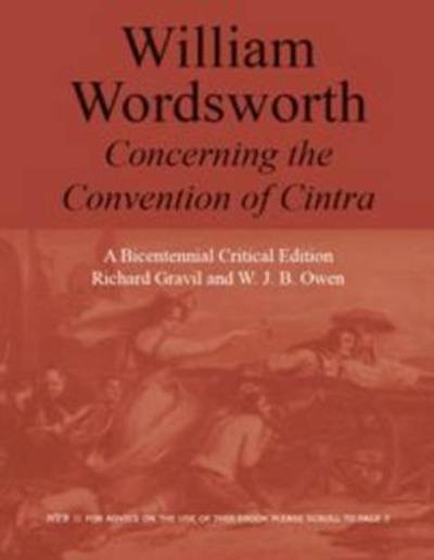 Cover for William Wordsworth · Concerning the Convention of Cintra (Paperback Bog) (2009)