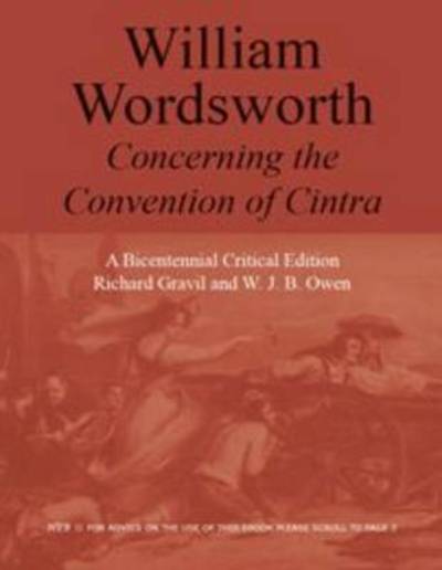 Cover for William Wordsworth · Concerning the Convention of Cintra (Paperback Book) (2009)