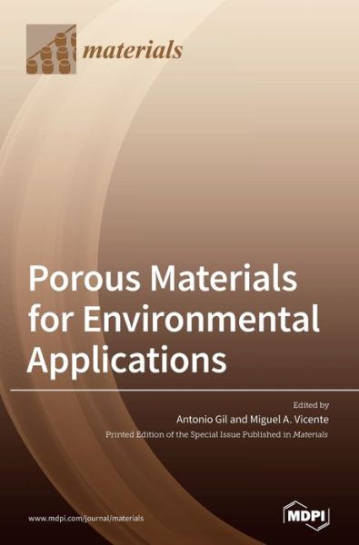 Cover for Antonio Gil · Porous Materials for Environmental Applications (Hardcover Book) (2020)