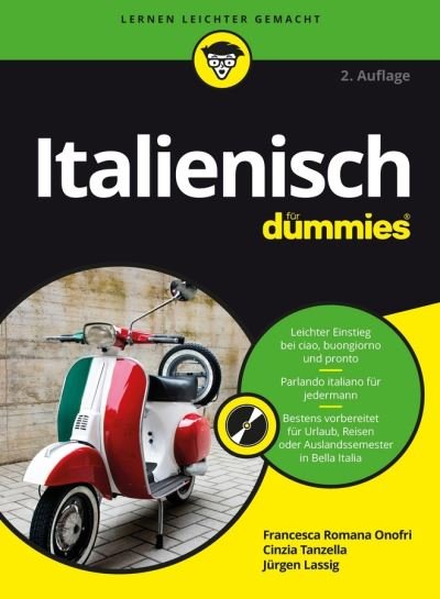 Cover for Onofri, Francesca Romana ( ) · Italienisch fur Dummies - Fur Dummies (Bog) [2. Auflage edition] (2017)