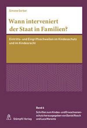 Cover for Simone Gerber · Wann interveniert der Staat in Familien? (Paperback Book) (2021)