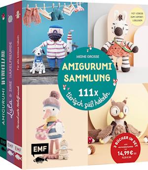 Meine große Amigurumi-Sammlung – 111x tierisch süß häkeln - Nina Becker - Książki - Edition Michael Fischer / EMF Verlag - 9783745922745 - 30 stycznia 2024