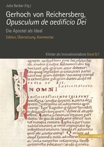 Cover for Becker · Gerhoch von Reichersberg, Opuscu (Bok) (2020)