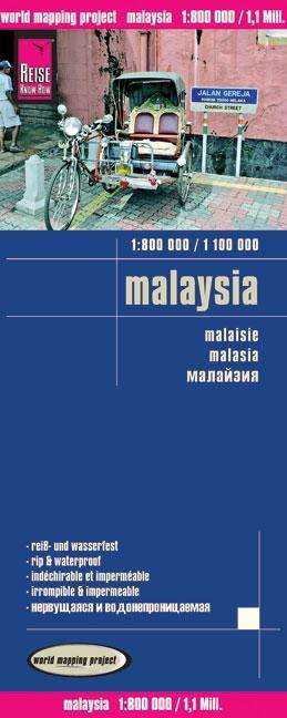 Cover for Reise Know-How · Malaysia, World Mapping Project (Trykksaker) [4. utgave] (2010)