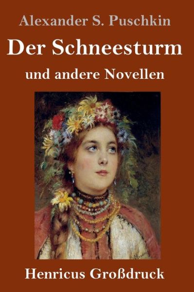 Cover for Alexander S Puschkin · Der Schneesturm (Grossdruck) (Hardcover Book) (2019)