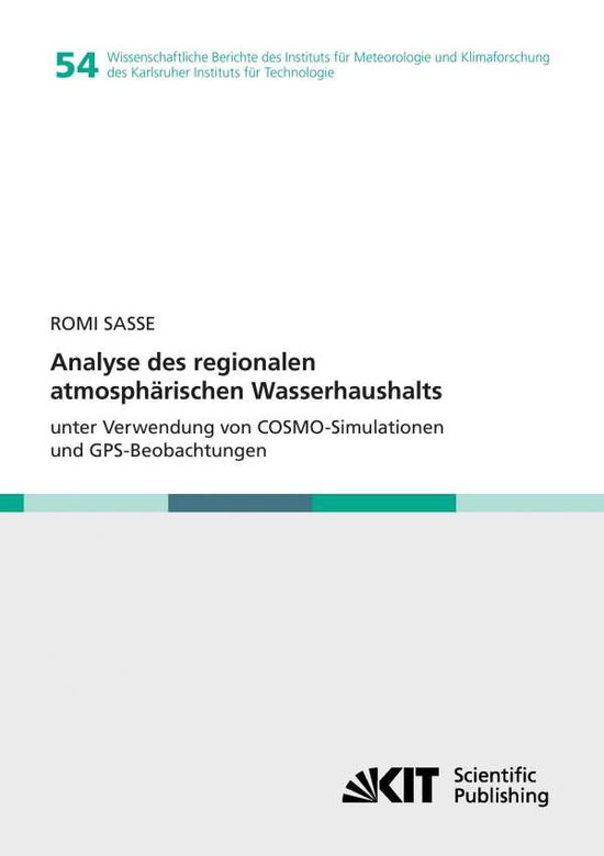 Analyse des regionalen atmosphäri - Sasse - Kirjat - - 9783866447745 - keskiviikko 3. syyskuuta 2014