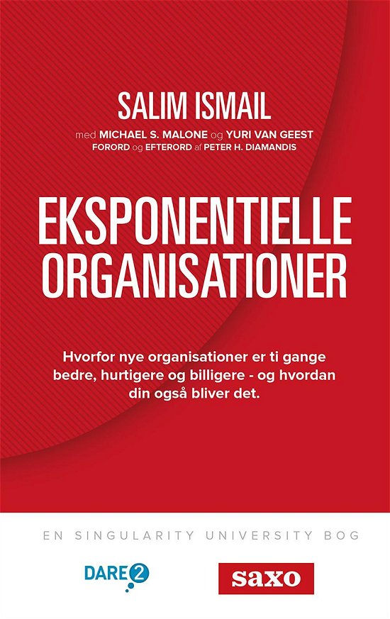Cover for Michael S. Malone · Eksponentielle Organisationer (Pocketbok) [2. utgave] (2015)