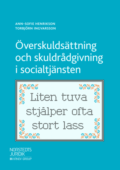 Cover for Torbjörn Ingvarsson · Överskuldsättning och skuldrådgivning i socialtjänsten (Book) (2019)