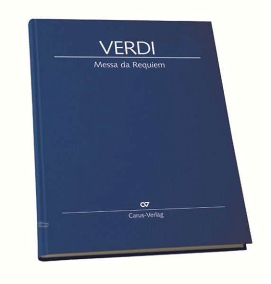 Cover for Verdi · Messa da Requiem,Pt.CV27.303.10 (Book)