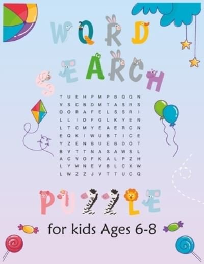 Cover for Word-Search Puzzles · Word Search Puzzle for kids ages 6-8 (Pocketbok) (2020)