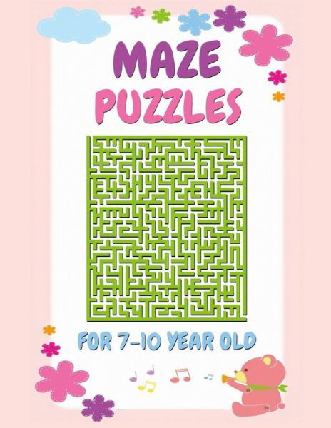 Cover for Onlinegamefree Press · Maze Puzzles For 7-10 Year Olds (Pocketbok) (2020)