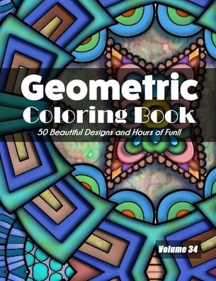 Cover for Jolea Studios · Geometric Coloring Book, Volume 34 (Paperback Bog) (2020)