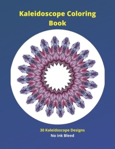 Cover for Tg Prenuer · Kaleidoscope Coloring Book (Paperback Book) (2021)