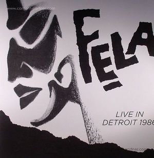 Cover for Fela Kuti · Live in Detroit 1986 (LP) (2012)