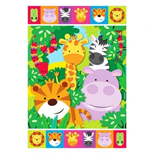 8 Lootbags Jungle Animals -  - Marchandise - Amscan - 0013051735746 - 