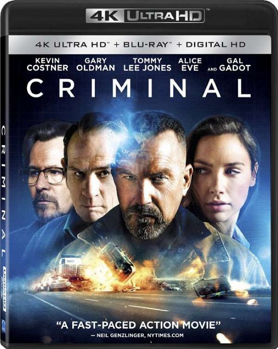 Cover for Criminal (4K Ultra HD) [Widescreen edition] (2016)