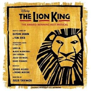 Cover for The Lion King - Original Broadway Cast Recording (LP) (2023)
