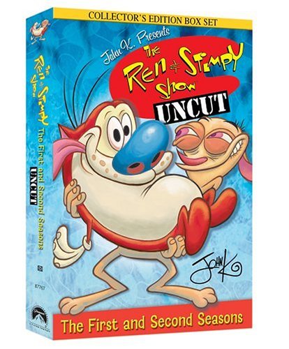Cover for Ren &amp; Stimpy: Complete 1 &amp; 2 Seasons · The Ren And Stimpy Show: The First and Second Seasons (DVD) [Box set] (2004)