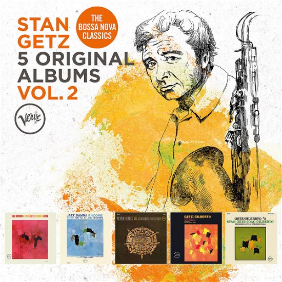 5 Original Albums 2 - Stan Getz - Musik - VERVE - 0600753765746 - August 24, 2017
