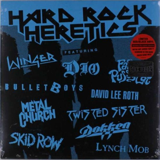Cover for Hard Rock Heretics (LP) [Coloured edition] (2018)