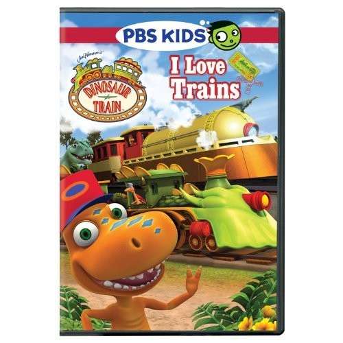 Cover for Dinosaur Train: I Love Trains (DVD) (2015)