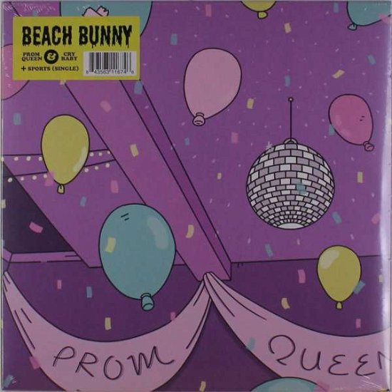 Cover for Beach Bunny · Prom Queen / Crybaby (LP) (2019)