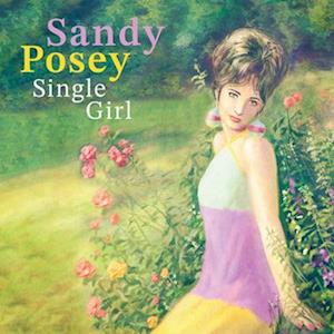 Cover for Sandy Posey · Single Girl (Pink) (7&quot;) (2022)