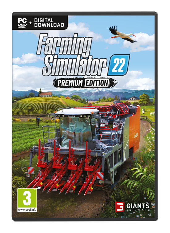 Cover for Giant · Pc Farming Simulator 22 - Premium Edition (Leksaker)