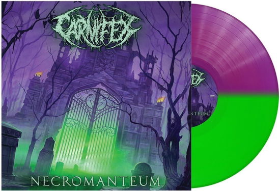 Cover for Carnifex · Necromanteum (Neon Green &amp; Purple Vinyl) (LP) (2024)