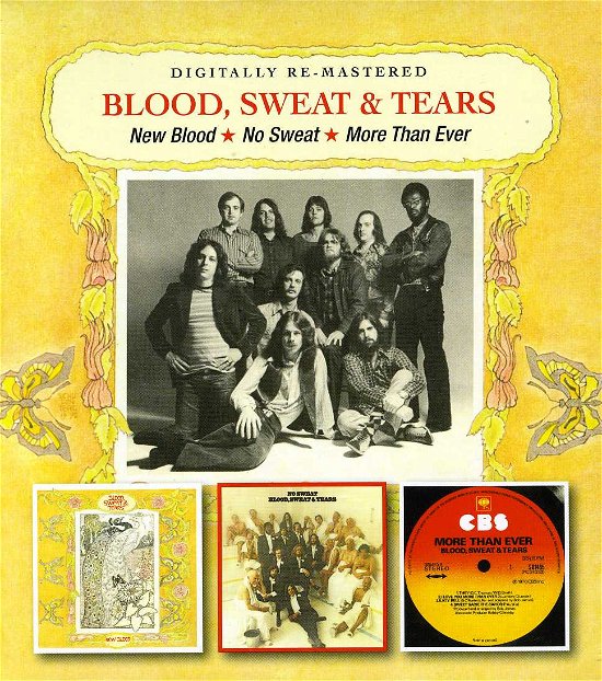 Cover for Blood Sweat &amp; Tears · New Blood / No Sweat / More Than Ever (CD) [Remastered edition] (2012)