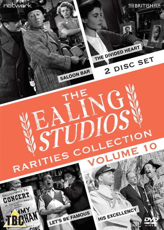 Cover for Ealing Collection Vol 10 · Lets Be Famous / The Divided Heart / His Excellency / Saloon Bar (DVD) (2014)