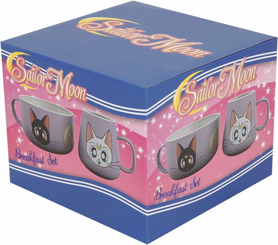 Cover for Sailor Moon: ABYStyle · Luna &amp; Artemis (Set Colazione) (MERCH) (2019)