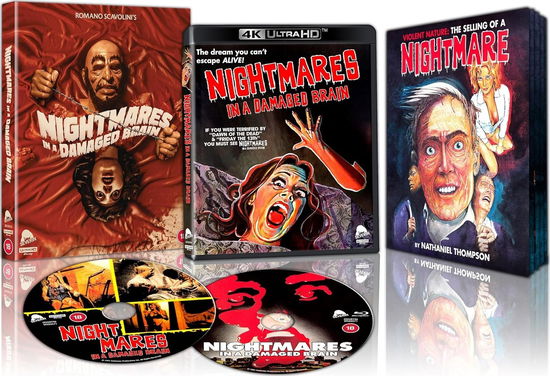 Cover for Nightmares in a Damaged Brain · Nightmares In A Damaged Brain (Blu-Ray) (2024)