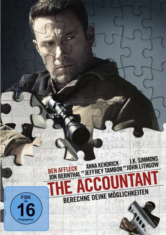 Cover for Ben Affleck,anna Kendrick,j.k.simmons · The Accountant (DVD) (2017)