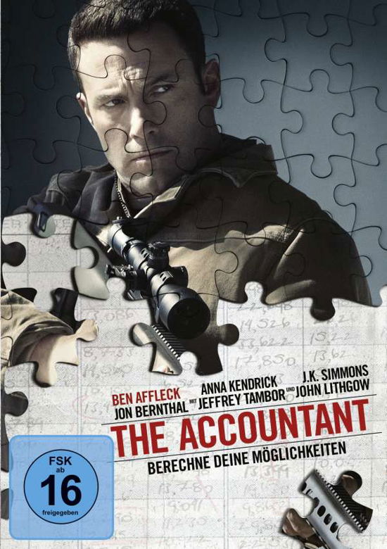 The Accountant - Ben Affleck,anna Kendrick,j.k.simmons - Filmes -  - 5051890306746 - 1 de março de 2017