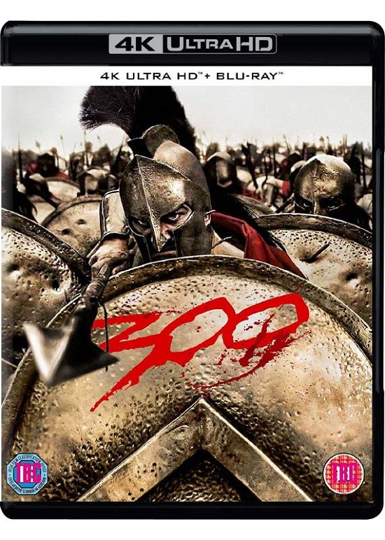Cover for Zack Snyder · 300 (2006 Film) (4K UHD Blu-ray) (2020)