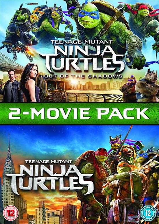 Cover for Teenage Mutant Ninja Turtles · TMNT - Teenage Mutant Ninja Turtles (2014) / Teenage Mutant Ninja Turtles - Out Of The Shadows (DVD) (2016)