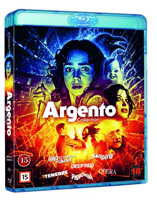 Cover for Argento Collection (Blu-Ray) (2019)