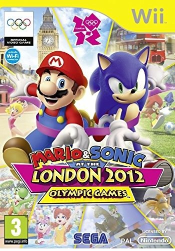 Cover for Sega Games · Mario &amp; Sonic at the London 2012 Olympic Games (Wii) (2011)