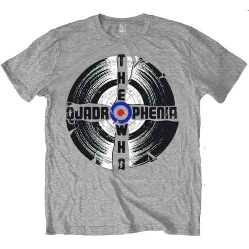 The Who Unisex T-Shirt: Quadrophenia (Grey) - The Who - Merchandise - Bravado - 5055295338746 - March 28, 2013