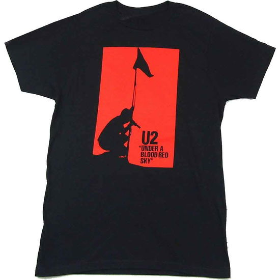 U2 Unisex T-Shirt: Blood Red Sky - U2 - Fanituote - PHD - 5056012020746 - maanantai 17. syyskuuta 2018