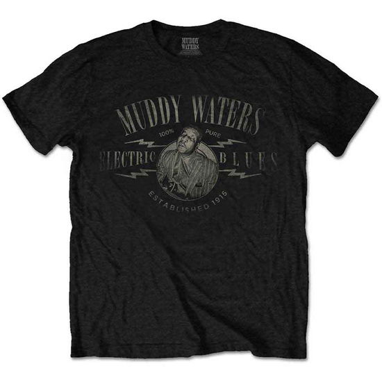 Muddy Waters Unisex T-Shirt: Electric Blues Vintage - Muddy Waters - Marchandise -  - 5056170641746 - 