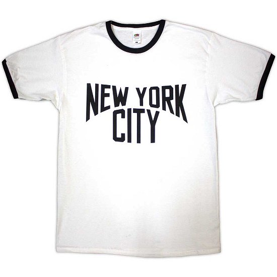 New York City Unisex T-Shirt: Text Logo - New York City - Produtos -  - 5056737235746 - 